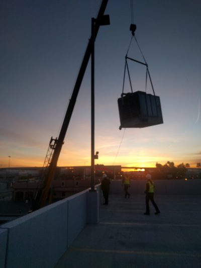 ABBAE Marriott Cooling Tower Install